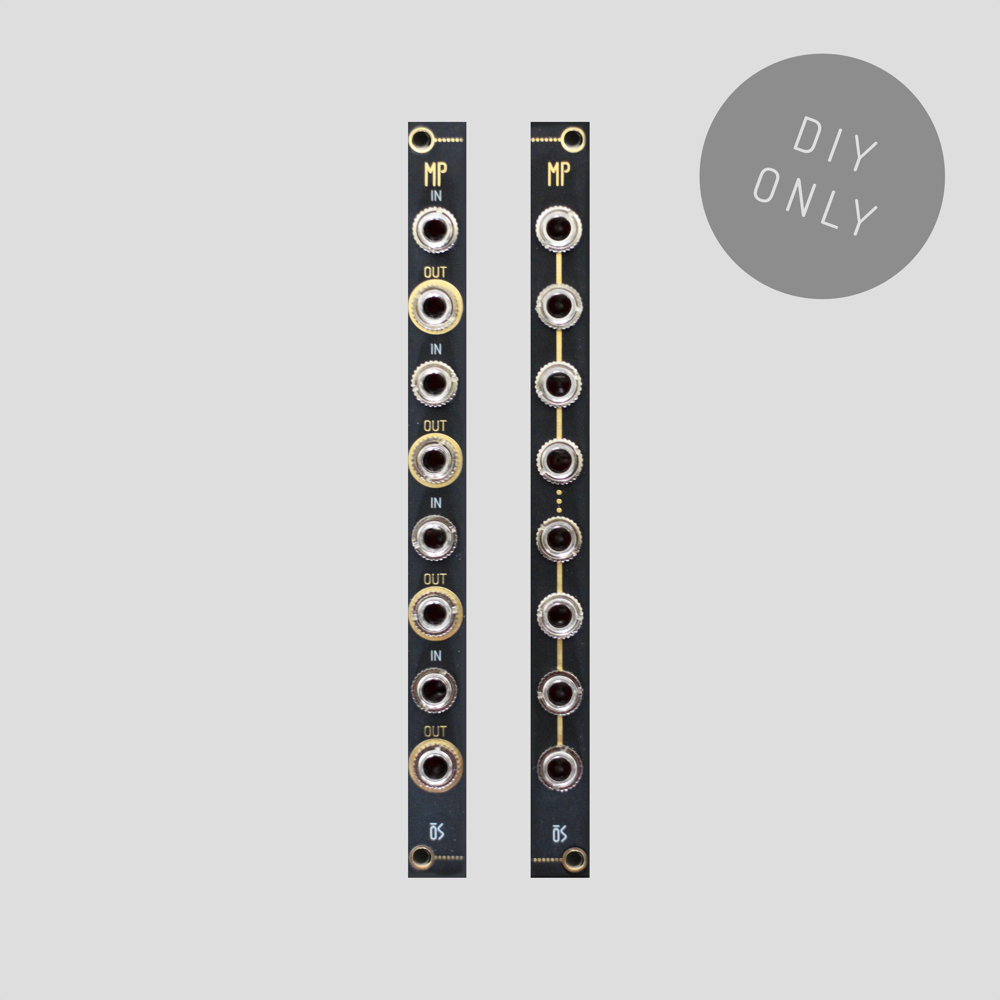 Oscillosaurus Massive Passive Eurorack modules