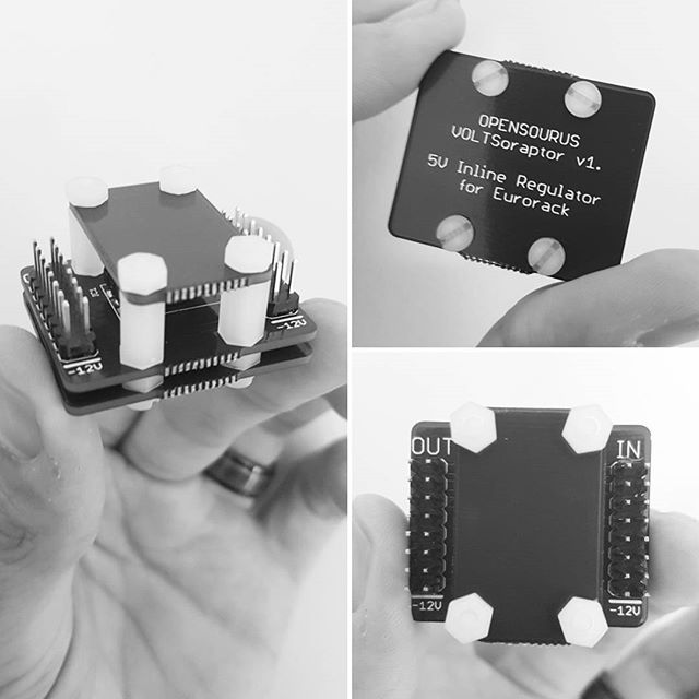 Oscillosaurus VOLTSoraptor Eurorack power supply project